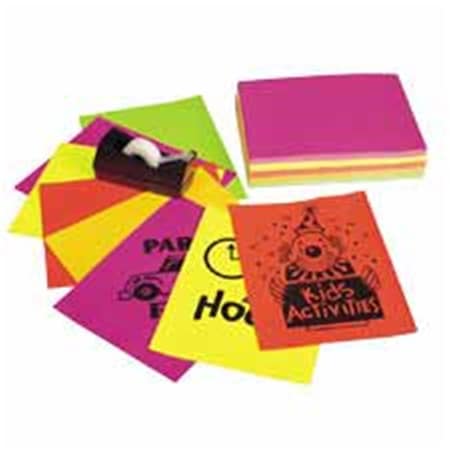 Easy-To-Organize Neon Bond Paper- 24 lb.- 100 Sheets- 8-.50in.x11in.- Neon Green EA509834